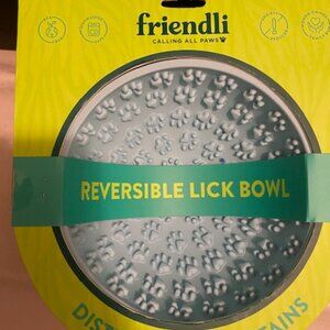 friendli: Reversible Lick Bowl *BPA FREE* 2 Modes- Easy and Hard